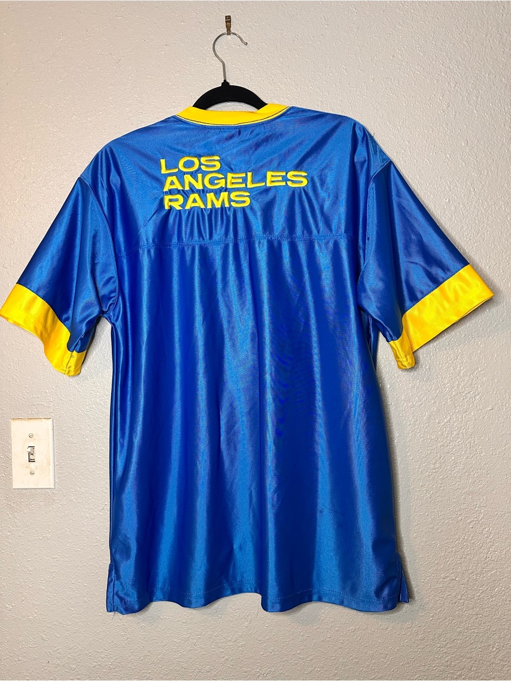 NFL Los Angeles Rams Blue and Yellow Jersey - Picture 3 of 4